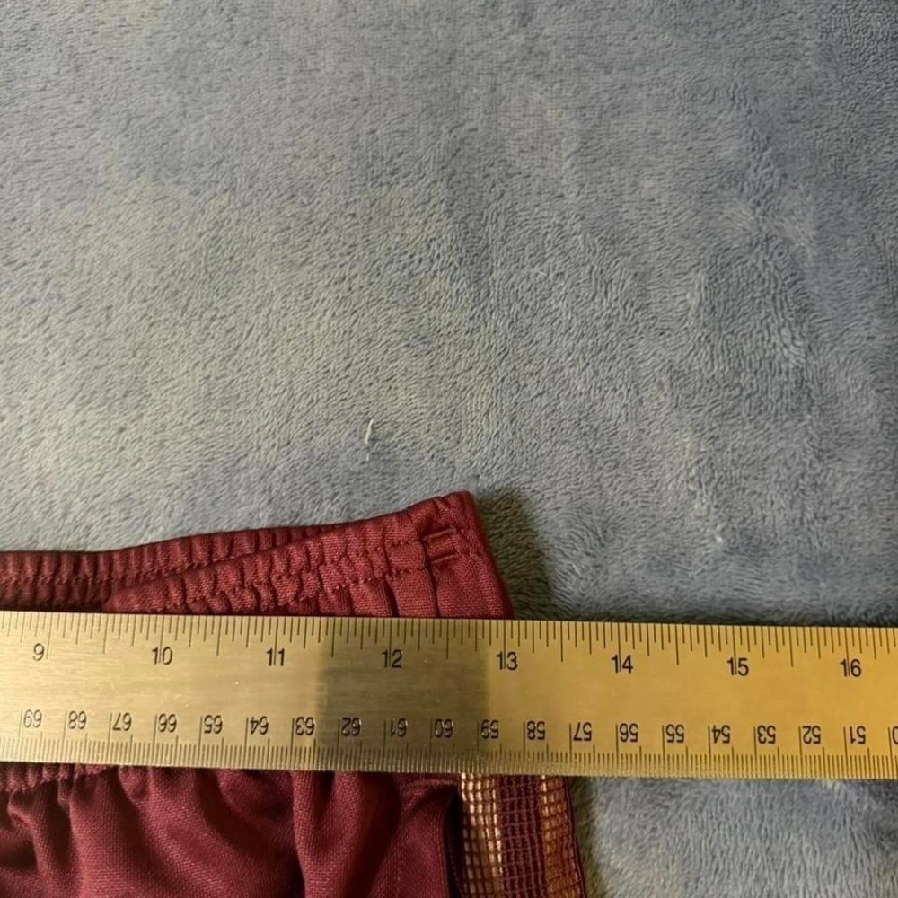 Adidas burgundy track pants women Size S - Picture 4 of 6